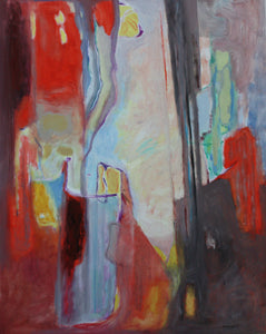 Red & Blue Abstract