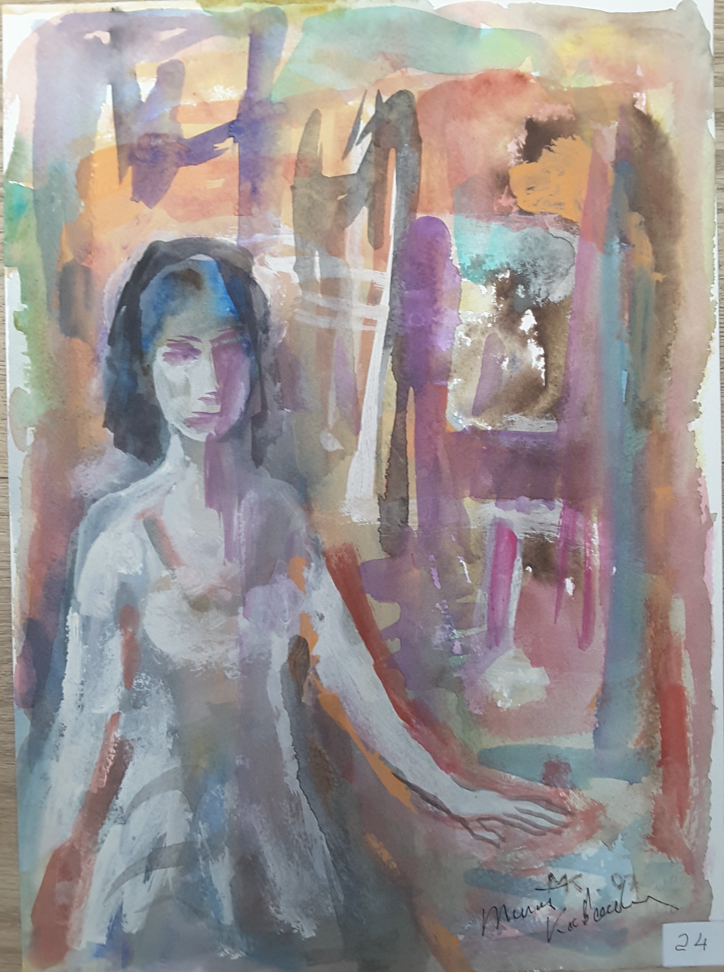 Woman in a Dress