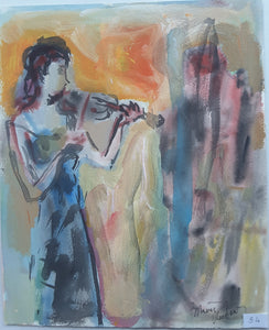 Woman Playing Violin II